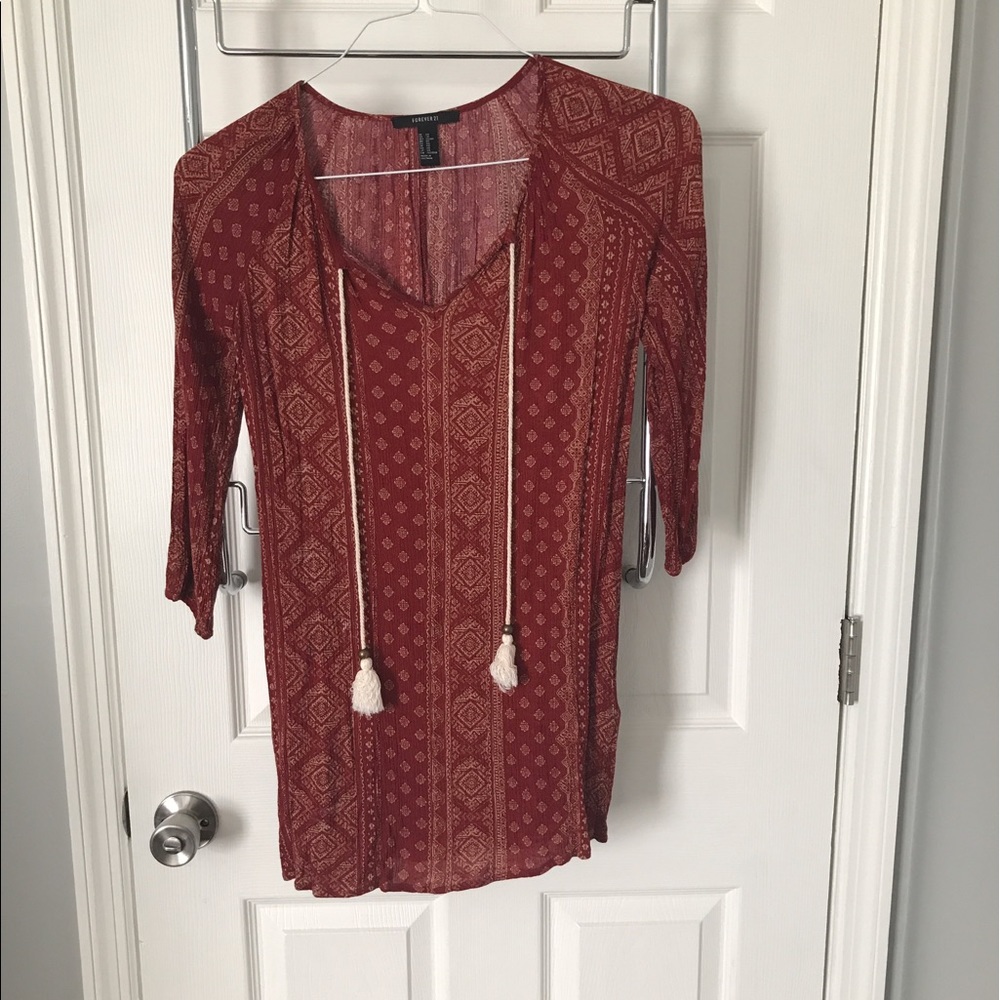 Boho tunic dress