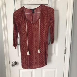 Boho tunic dress
