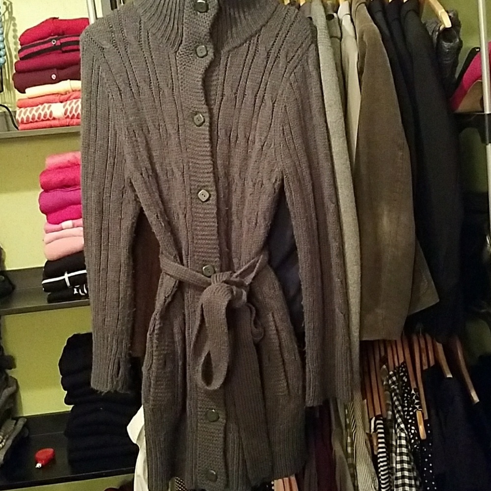 Columbia gray long sweater