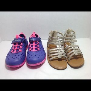 Stride Rite and Cherokee sandals sz 9-10