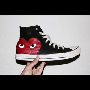 Comme des garçons inspired converse.