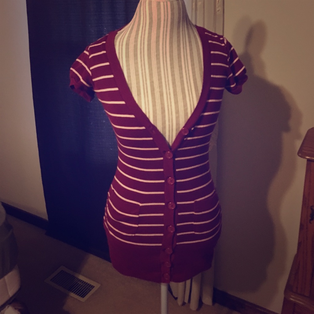 Longline cardigan