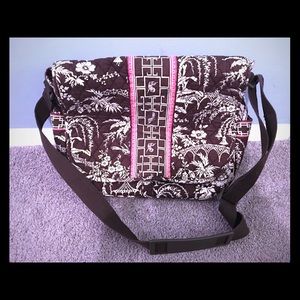 Vera Bradley Messenger Bag (some wear)