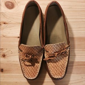 Handmade one of a kind leather loafers
