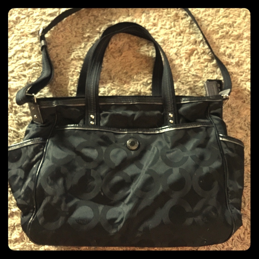 Coach diaper bag