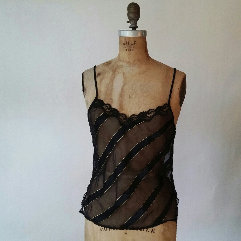 Vintage 70's Sheer Cami / Lingerie by Lady Lynne