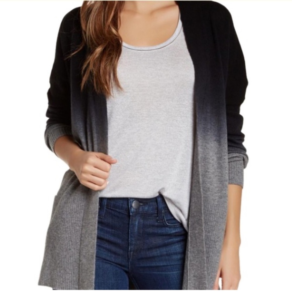 Vince Dip Dye Silverstreak Cashmere Sweater