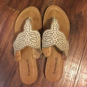 Francesca's Sandals NWB