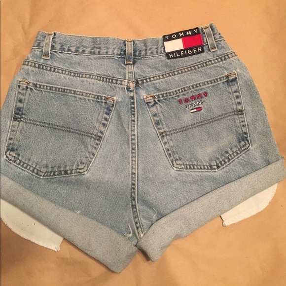 Tommy Hilfiger Pants - Vintage Tommy Hilfiger cutoff Jean shorts waist 32