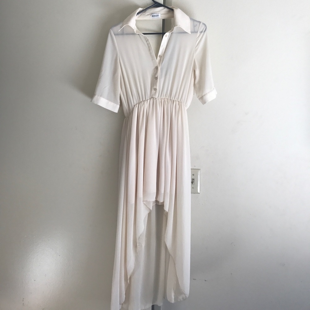 KRAZY high low dress