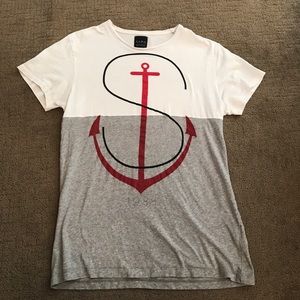 Zara Men's Anchor T-Shirt