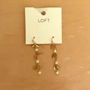 Loft earrings - never worn