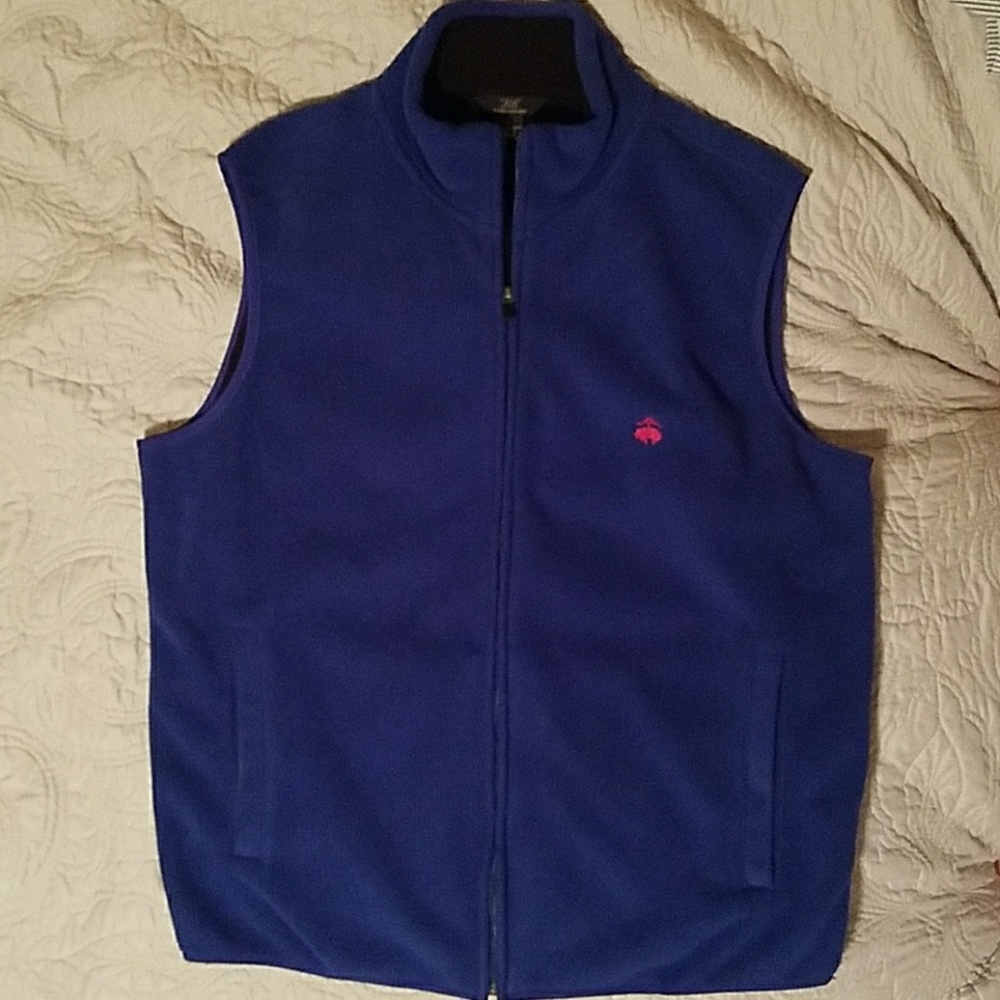 Brooks Brothers Fleece Vest. Like new condition.