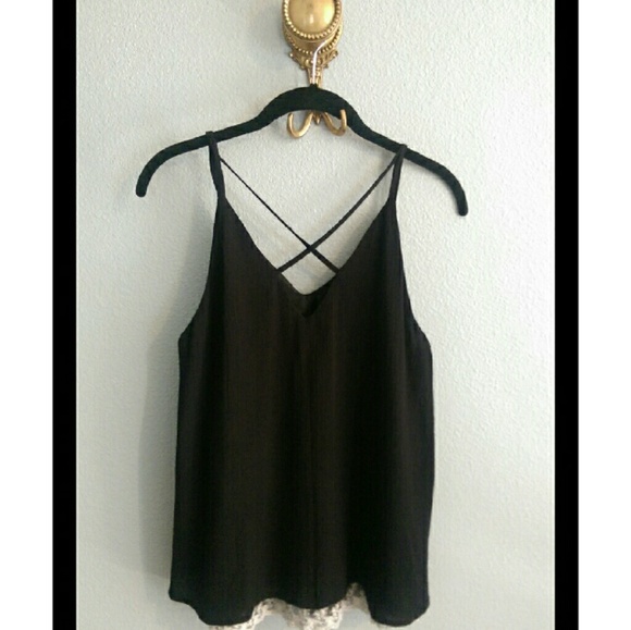 Sienna Sky Tops - Super Darling Black Top