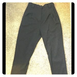American Apparel High Waist Pleated Trousers