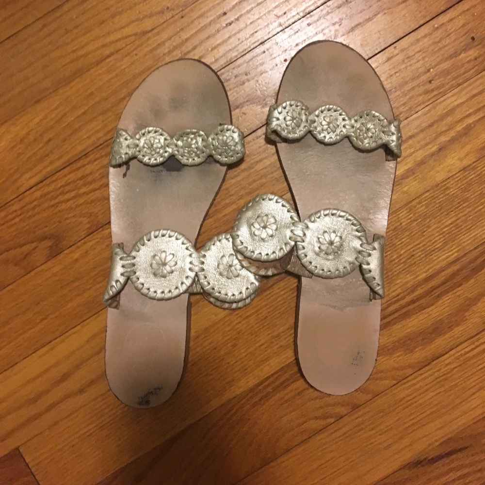 Platinum jack Rogers size 10