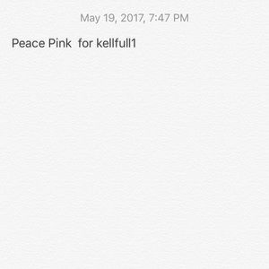 Peace Pink for kellfull1