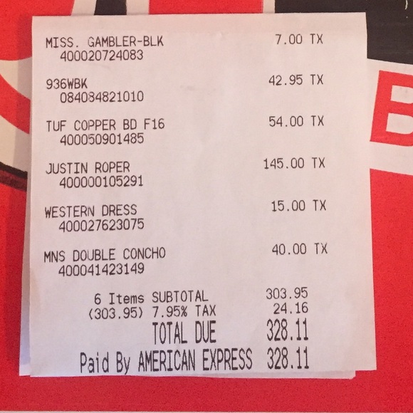 Justin Cowboy Boots - Picture 5 of 7