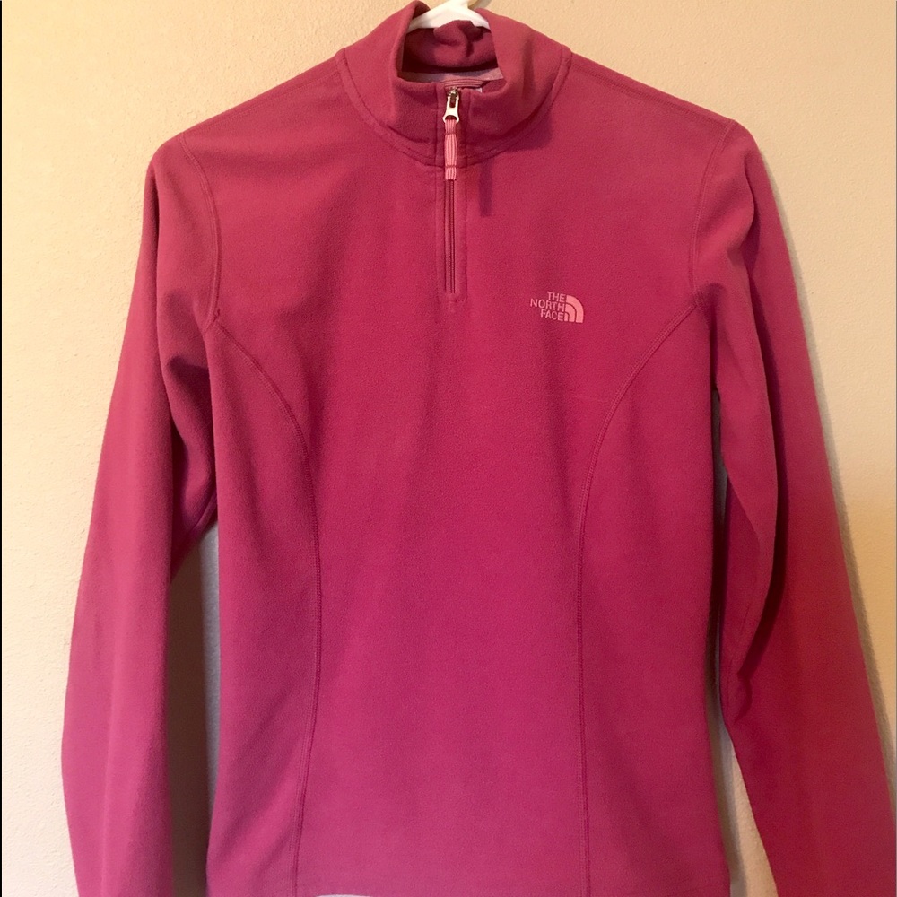 Women's 1/4 Zip North Face Fleece Pullover