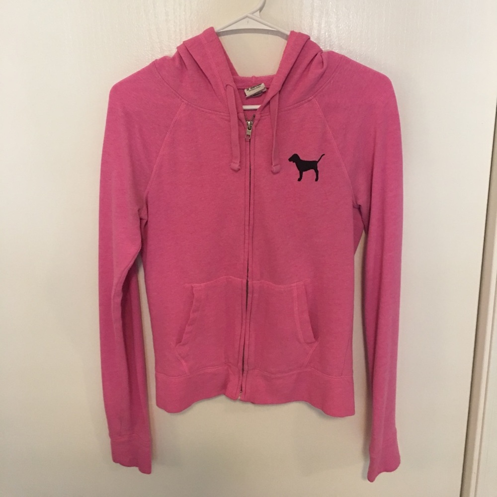 Victoria's Secret Pink zip-up hoodie