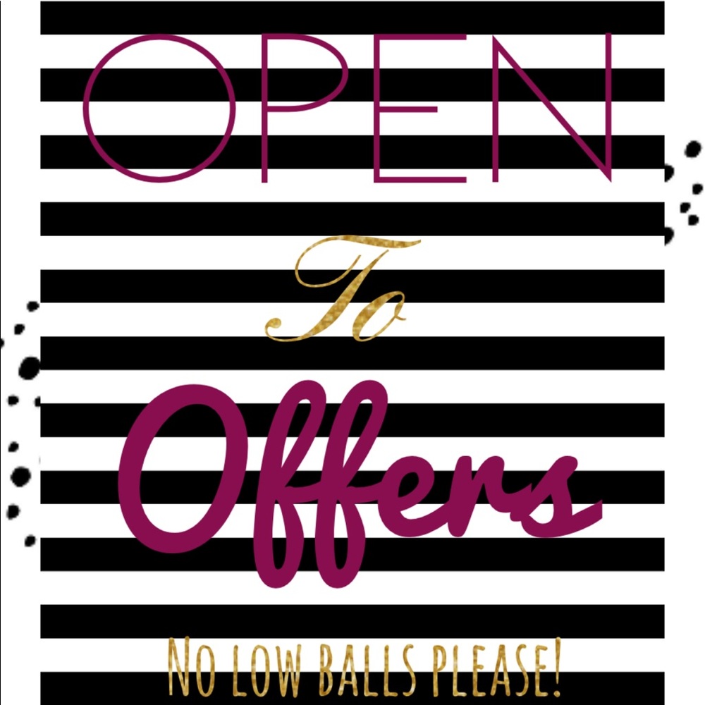 Open to offers!