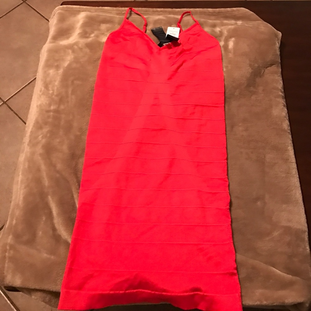Bebe spaghetti strap tank dress