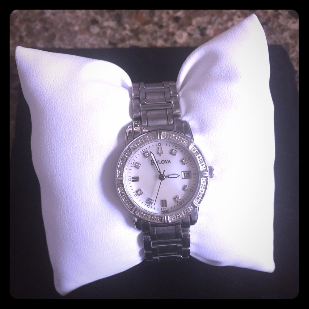 Authentic Bulova Watch w/ Genuine Diamonds 💎
