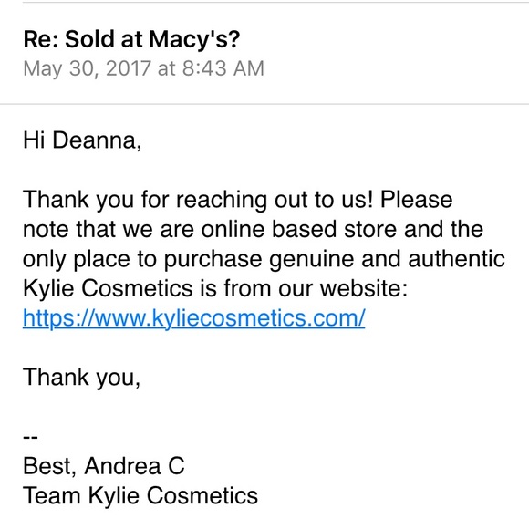 Kylie Cosmetics ‼️How to spot Fakes‼️ - Picture 4 of 4