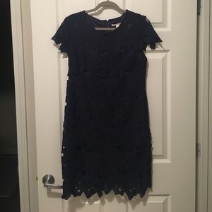 Navy cocktail dress