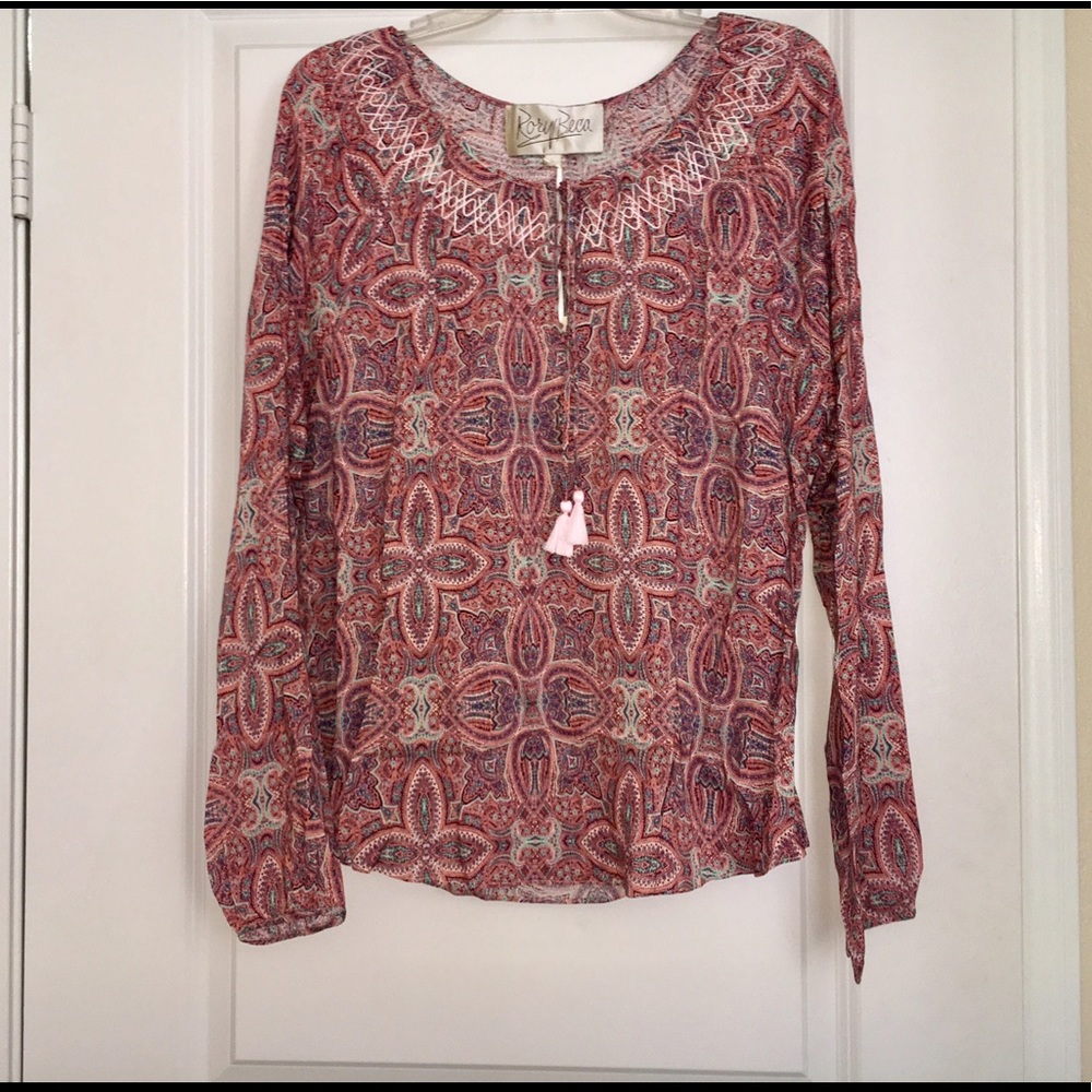 Rory Beca tassel tie top