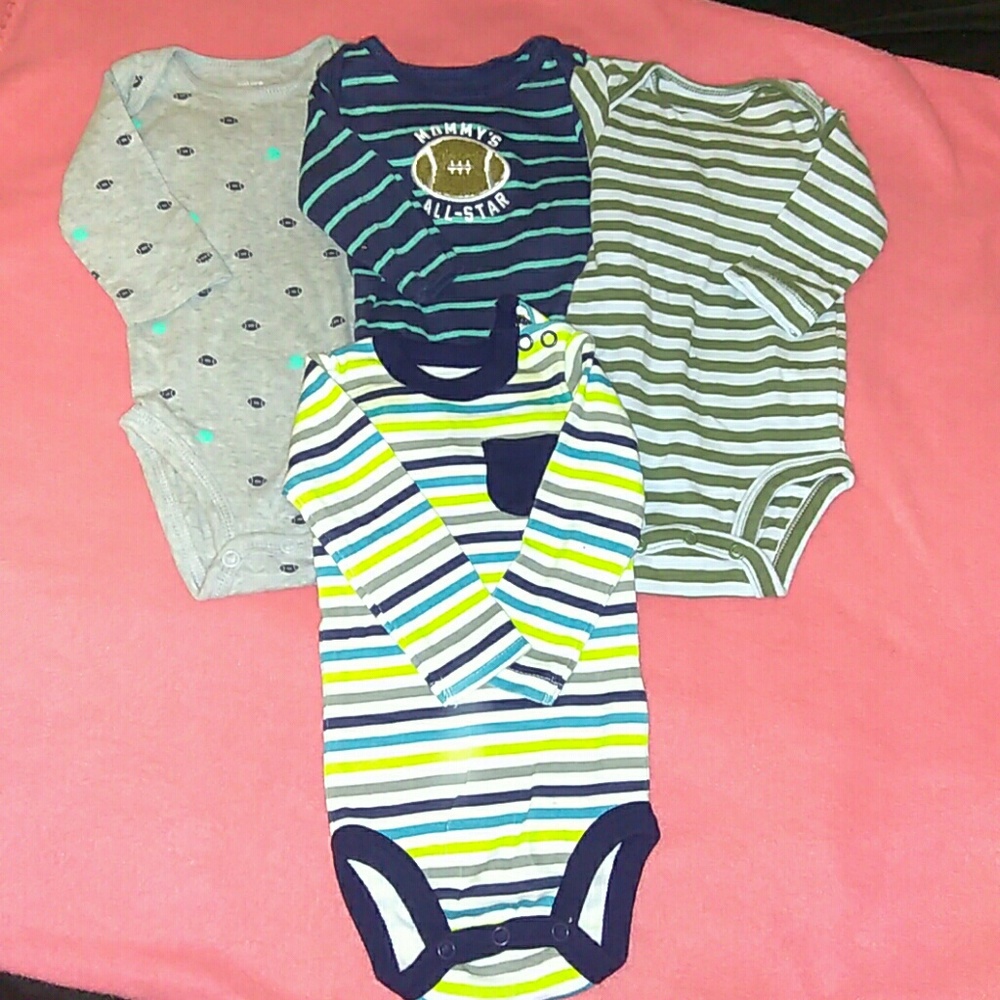 Carters long sleeve Onesies