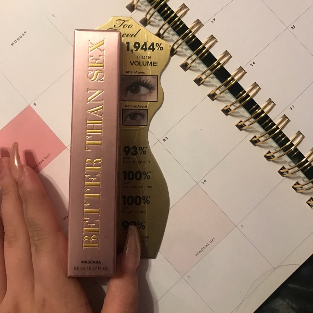 FULL SIZE Too faced better than sex mascara