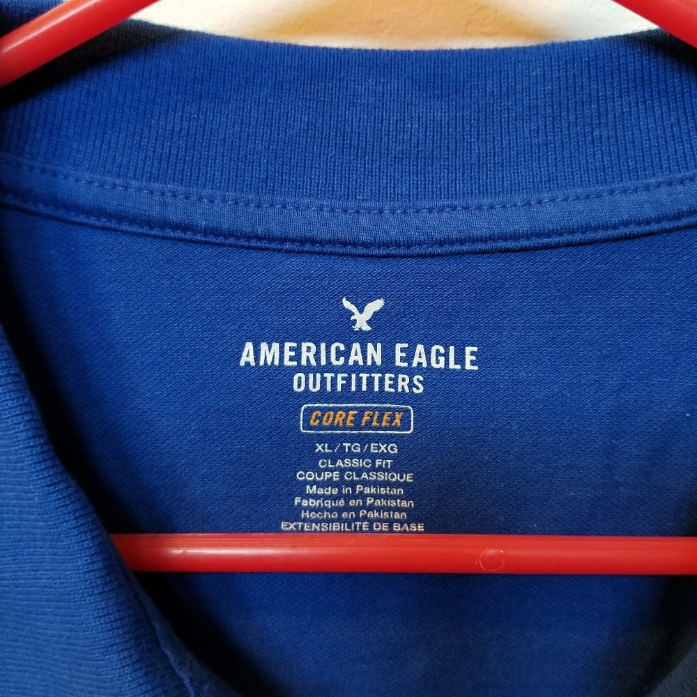 NWT. XL American Eagle Pique Polo