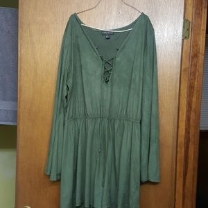 Forrest Green Romper