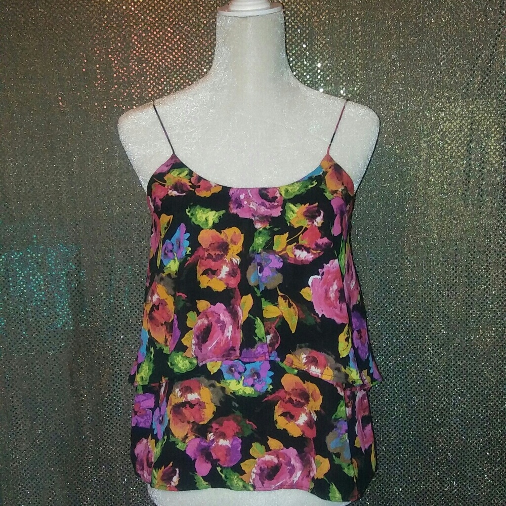 Multi Colored Foral Print Shirt