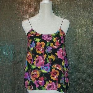 Multi Colored Foral Print Shirt