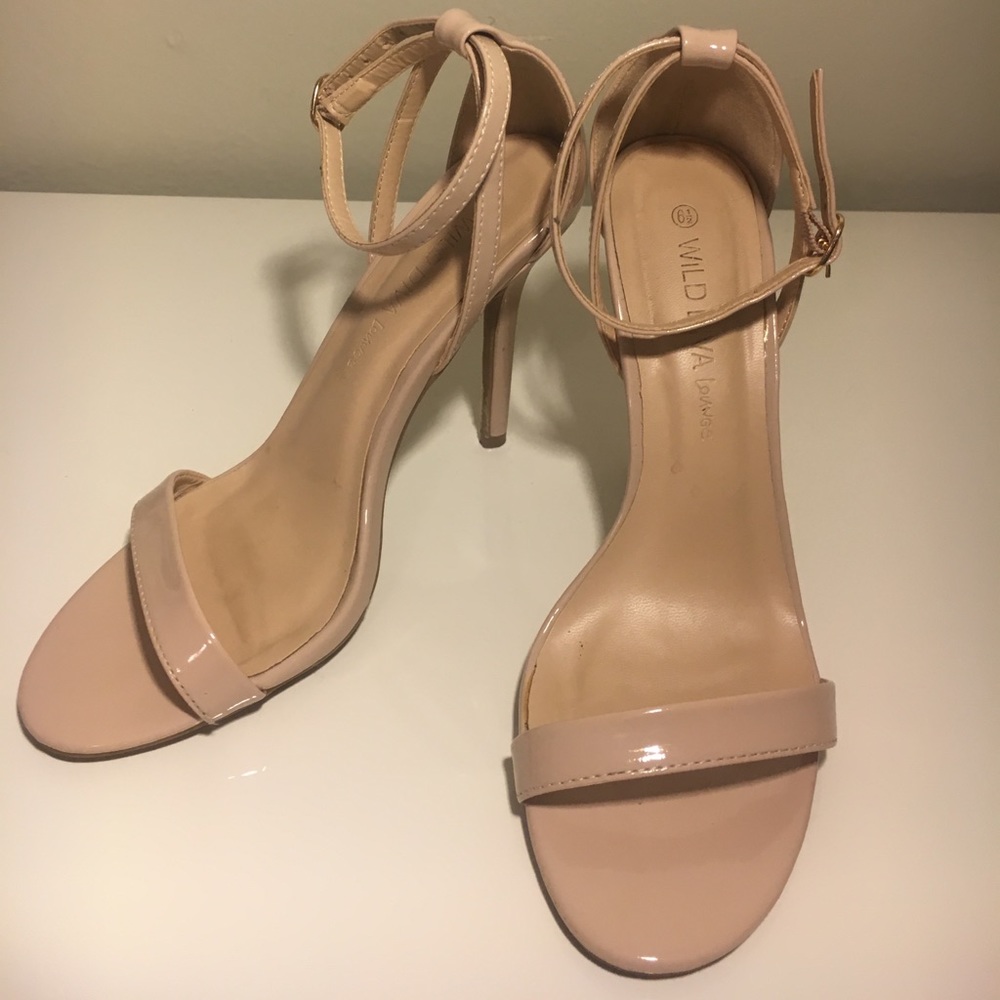 Wild Diva Nude Heels