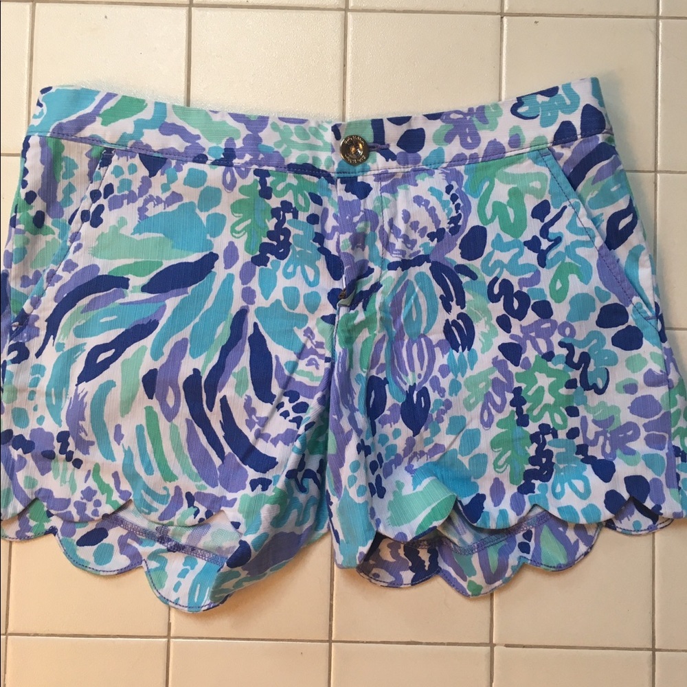 Lilly Pulitzer Resort Lily Lilac Buttercup Short