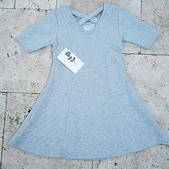 ⚡🎈➡️ NWT A-line Dress Criss Cross Back 12 - Picture 2 of 2