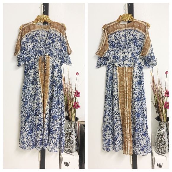 Free People Dresses & Skirts - Free People Cold Shoulder Maxi Dress