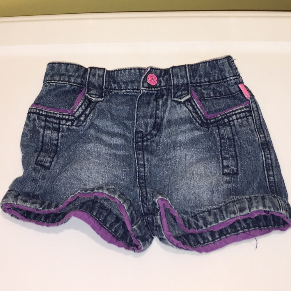 4/$20 Miniville Shorts with Ruffle 2t
