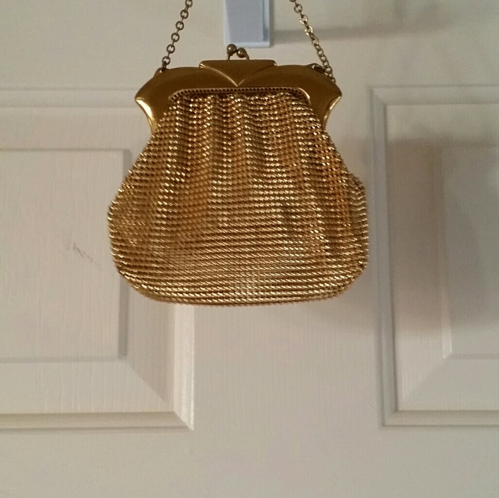 1930 Vintage gold mesh
