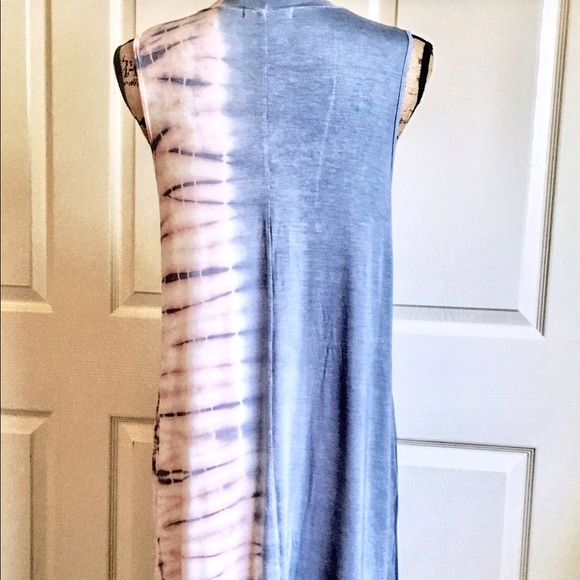 END OF SEASON SALE Tie dye trapeze dress - Picture 5 of 5