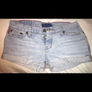 Hollister denim shorts