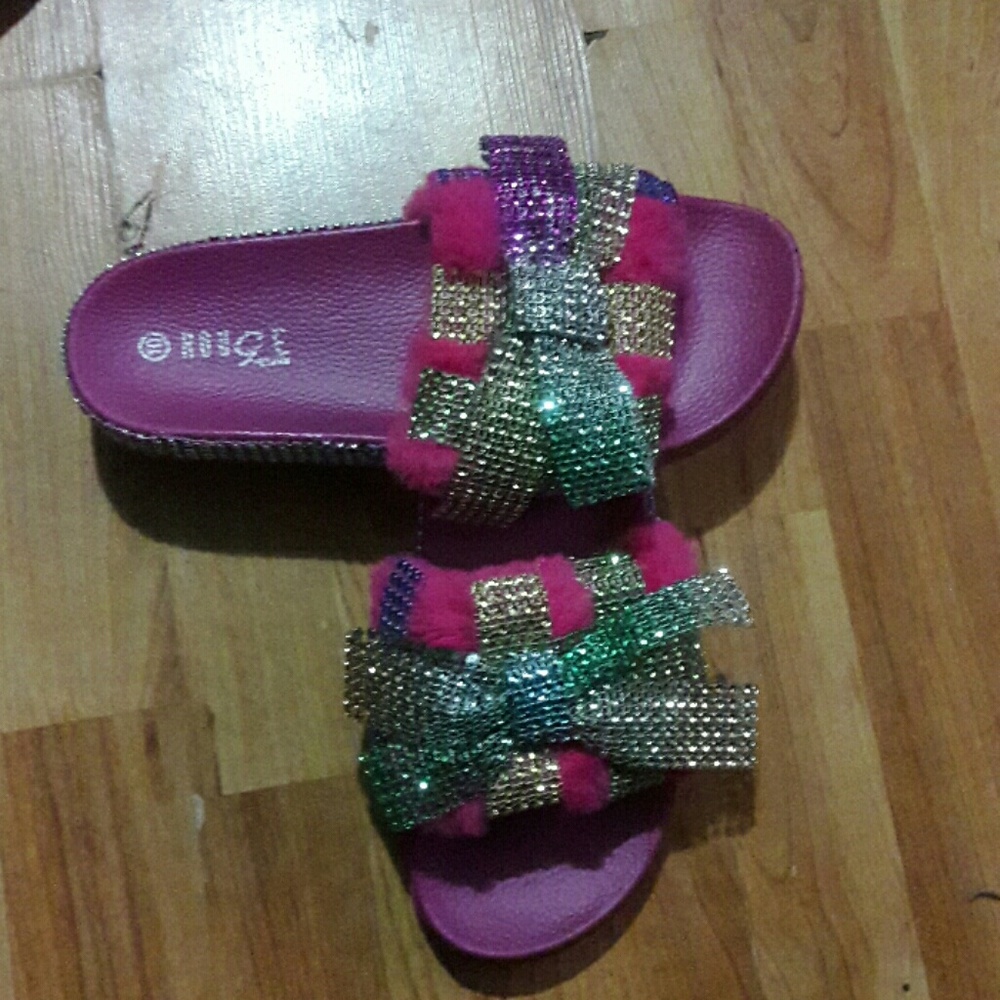 Comfy Fluffy summer slippers