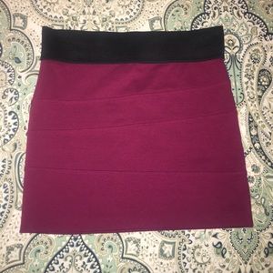 Bandage mini skirt