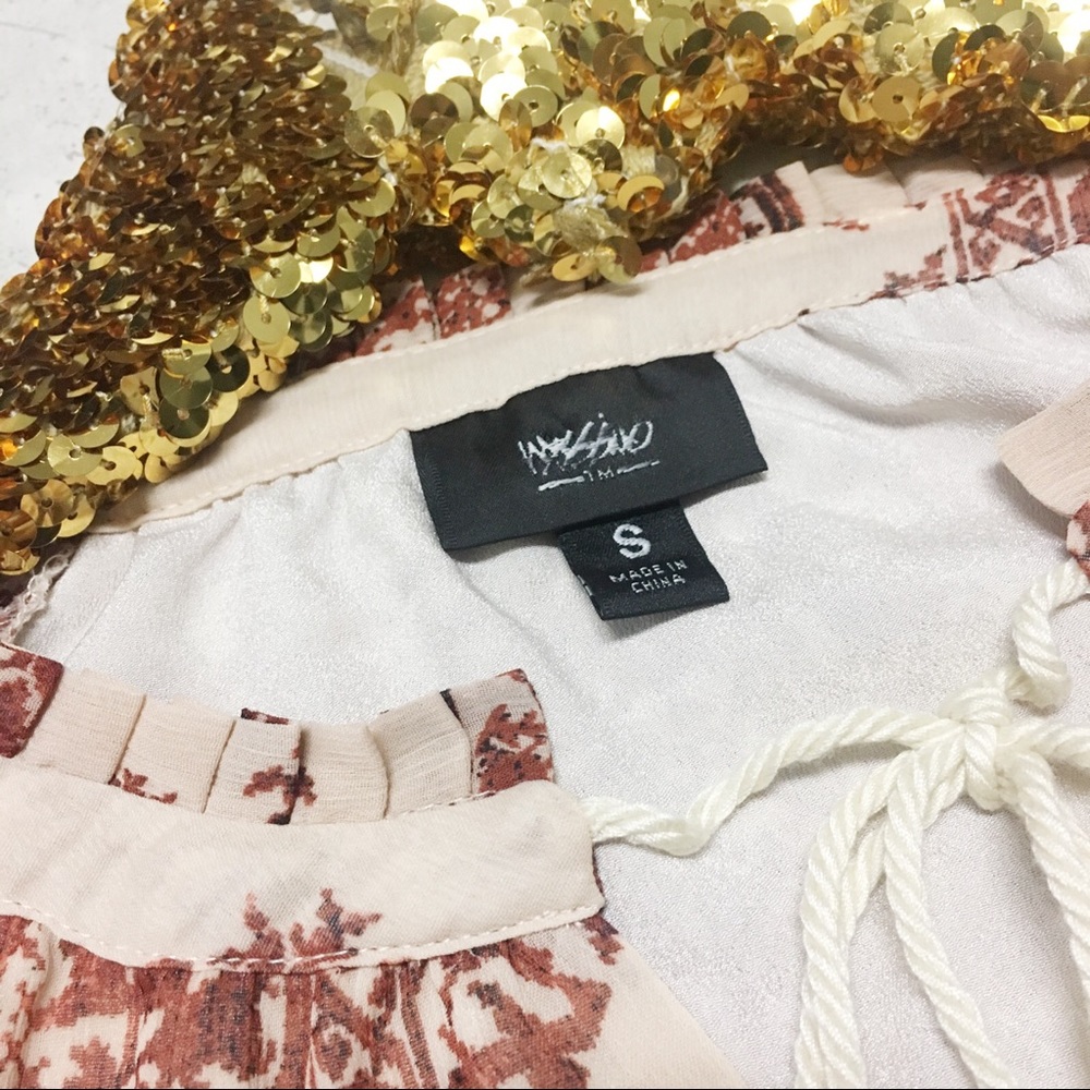 NWOT Boho Sheer Maxi Dress - Picture 5 of 5