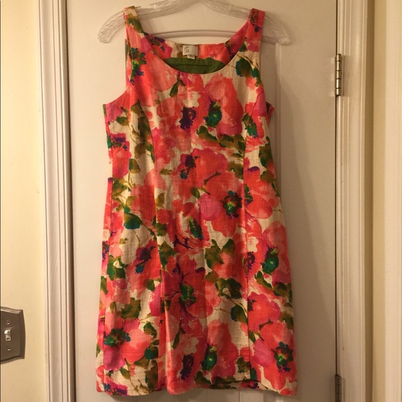 Anthro 'BLUSHING OLEANA SHIFT DRESS' - Picture 2 of 3