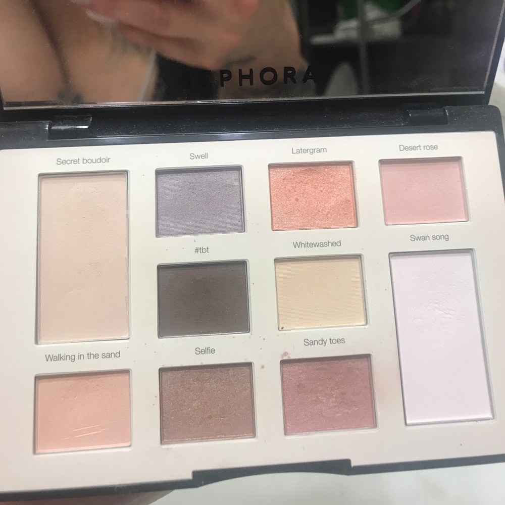 Sephora eyeshadow hardly used
