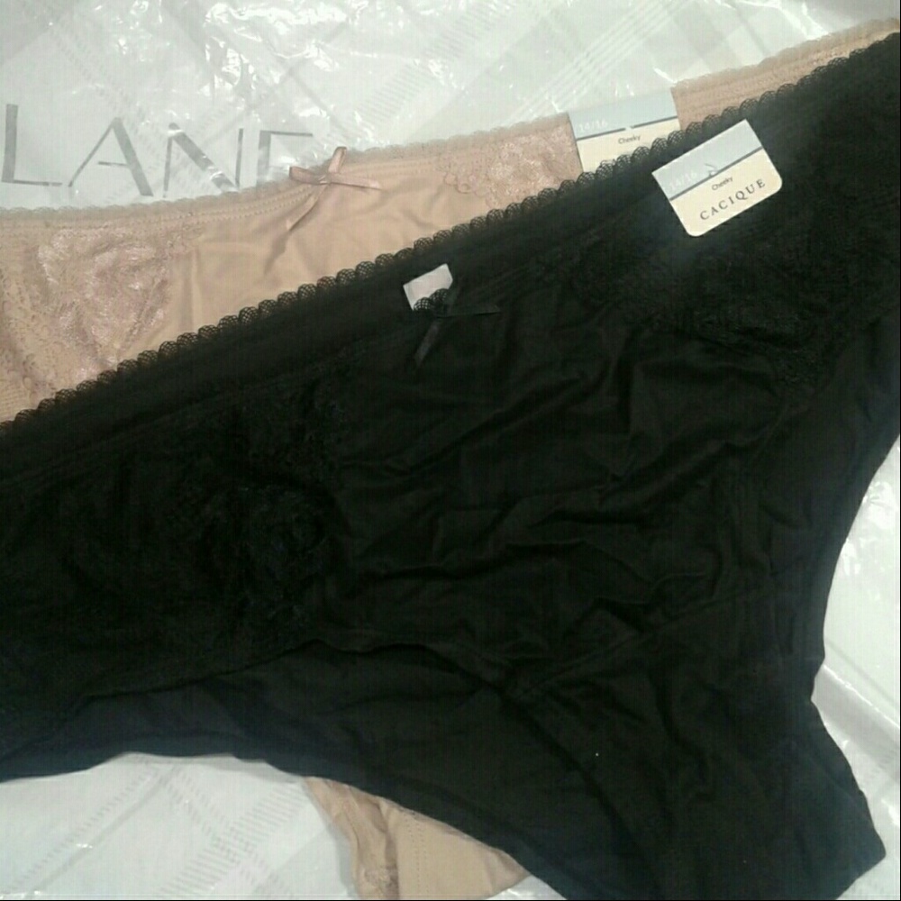 Cacique lace and crunchy butt new underwear